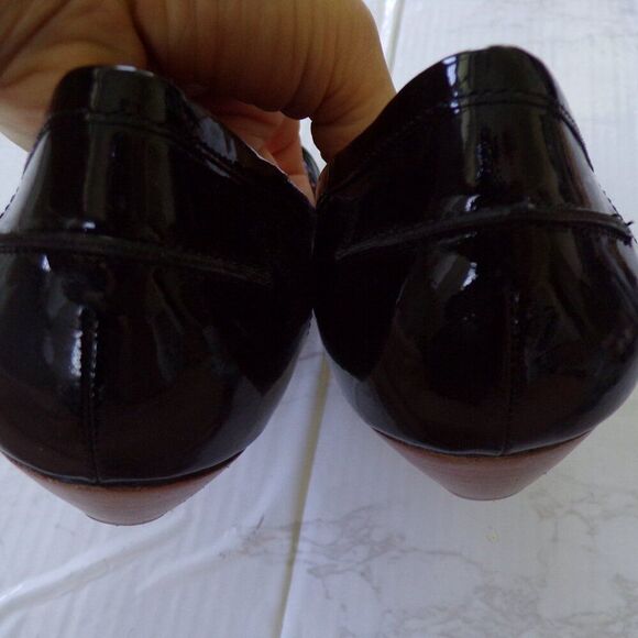 NWT Jessica simpson patent leather wedge heels 10 - Picture 6 of 10